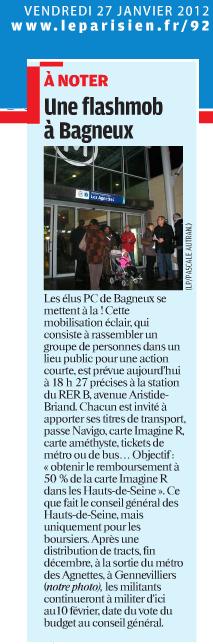 Le parisien 27.01.2012