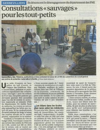 Article Le Parisien PMI 18.12.13